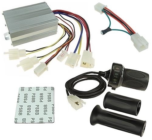 Variable Speed Throttle and Controller Kit with Top Speed Adjustable Limiter for Razor MX350 Version 9-32, MX400 Version 1-32, Pocket Mod Version 13-44, and Pocket Rocket Version 7-26 