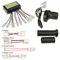 Variable Speed Conversion Kit for Razor E300 Version 11 and 13+, MX350 Version 33-36, and MX400 Version 33-36 