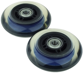 Set of Two 76mm Wheels for Razor Flash Rider 360, Rip Rider 360, and RipStick 