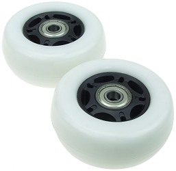 Set of 2 Caster Wheels for Razor Crazy Cart Version 7+, Crazy Cart XL Version 3+, and Crazy Cart Shift All Versions 