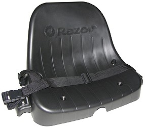 Seat with Seat Belt for Razor Crazy Cart, Version 1-4 