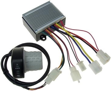 Throttle and Speed Controller Replacement Kit for Razor Dirt Quad Electric ATV Version 1+ 