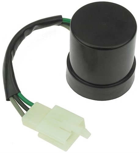 Round 12 Volt 3-Wire Incandescent Turn Signal Flasher Relay 