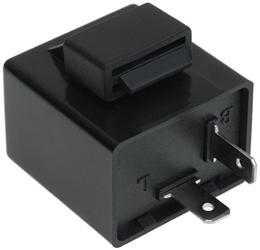 Square 36 Volt 2-Wire Incandescent and LED Turn Signal Flasher Relay 