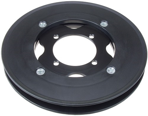 Wheel Sprocket with Inner and Outer Chain Guards for Razor MX350, MX400, MX500, MX650, RSF650, and SX500 