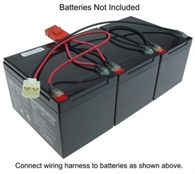 Battery Pack Wiring Harness for Razor Crazy Cart XL, All Versions 