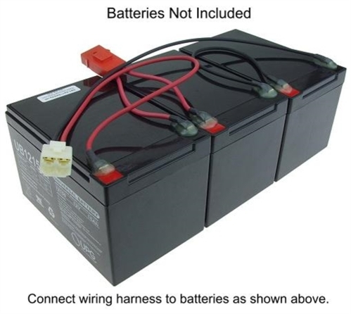 Battery Pack Wiring Harness for Razor Crazy Cart XL, All Versions 