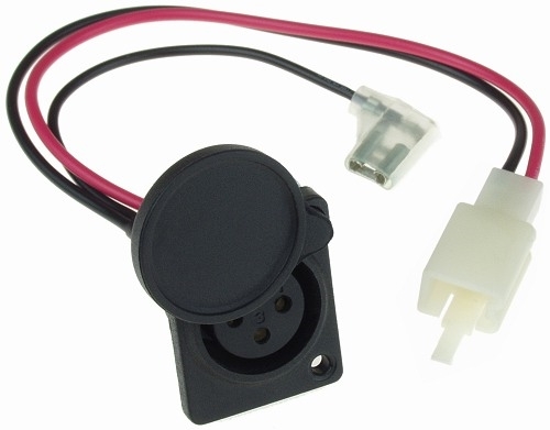 Charger Port for the Razor Crazy Cart XL, All Versions 