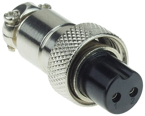 2 Pin Inline 9mm Charger Plug 