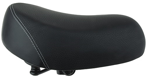 Large Size Electric Scooter Seat with Dual Rear Springs 