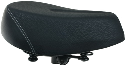 Large Size Electric Scooter Seat with Quadruple Front and Rear Springs 