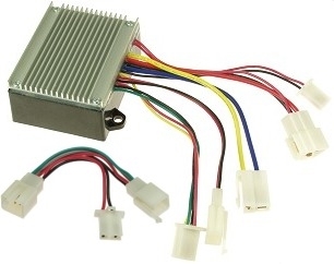 Speed Controller for Razor E300 and E300S Version 1-7 with 4 Connector Controller, PR200 Pocket Rocket Version 1-5 with 4 Connector Controller, and Mini Chopper with 4 Connector Controller 