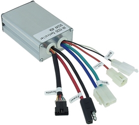 24 Volt 750W-900W Speed Controller with 5 Wire Throttle Connector for eZip, IZIP, Currie, Schwinn, Mongoose, and GT Electric Scooters and Bikes 