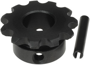 11 Tooth 10mm Bore Sprocket with Pin for #25 Chain 