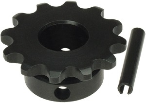 12 Tooth 10mm Bore Sprocket with Pin for #25 Chain 