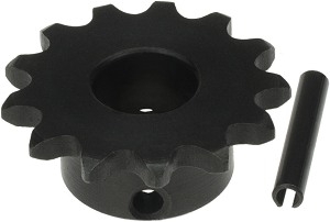 13 Tooth 10mm Bore Sprocket with Pin for #25 Chain 