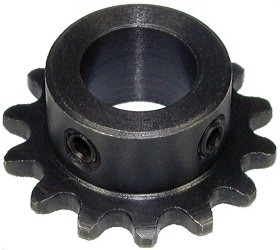 14 Tooth 1/2" Bore Sprocket for #25 Chain 
