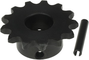 14 Tooth 10mm Bore Sprocket with Pin for #25 Chain 