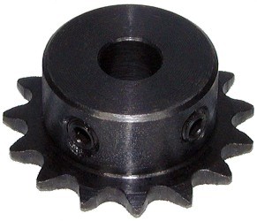 15 Tooth 8mm Bore Sprocket for #25 Chain 