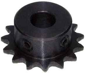 15 Tooth 10mm Bore Sprocket for #25 Chain 