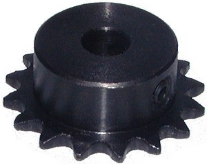 16 Tooth 8mm Bore Sprocket for #25 Chain 