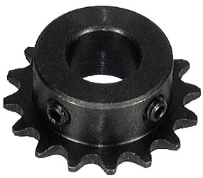 16 Tooth 1/2" Bore Sprocket for #25 Chain 