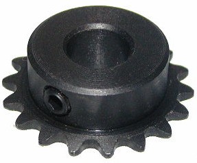 18 Tooth 1/2" Bore Sprocket for #25 Chain 