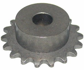 18 Tooth 3/8" Bore Sprocket for #25 Chain 