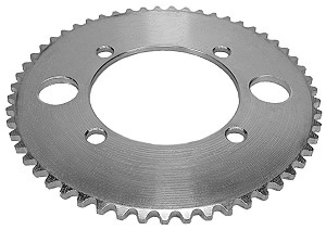 55 Tooth Rear Wheel Sprocket for #25 Chain 