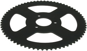 72 Tooth Rear Sprocket for #25 Chain 