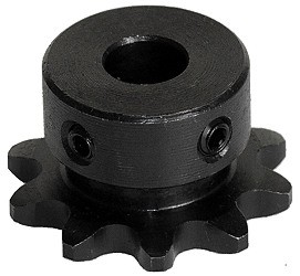 10 Tooth 3/8" Bore Sprocket for #35 Chain 