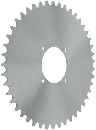25 Tooth 4-Hole Freewheel Sprocket for 1/2" x 1/8" Bicycle Chain with F4 Mounting Pattern 
