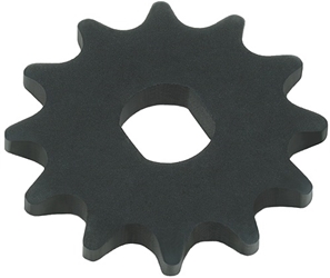 12 Tooth 10mm Double D-Bore Sprocket for 8mm Chain 