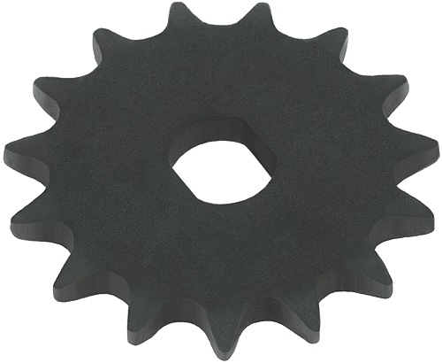 15 Tooth 10mm Double D-Bore Sprocket for 8mm Chain 