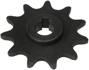 11 Tooth 11mm Bore Sprocket for 1/2"x1/8" and 1/2"x3/16" Bicycle Chain 