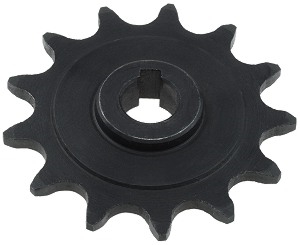 13 Tooth 11mm Bore Sprocket for 1/2"x1/8" and 1/2"x3/16" Bicycle Chain 