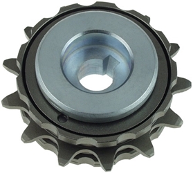 13 Tooth Freewheel Sprocket with 11mm Bore Adapter for 1/2"x 1/8" and 1/2" x 3/32" Bicycle Chain 
