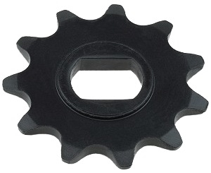 11 Tooth 17mm Dual D-Bore Sprocket for 1/2" x 3/16" Bicycle Chain 