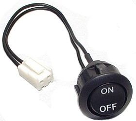 Round Rocker Switch with Connector 
