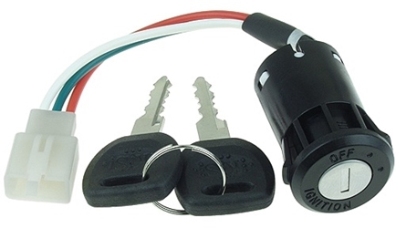 3 Wire 3 Position Key Switch with 2 Keys SWT-330 