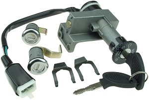 Key Switch with Trunk and Panel Locks for TaoTao ATE-502M Electric Scooter 