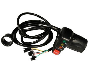 Standard Half Twist Throttle with LED Meter and On/Off Switch 