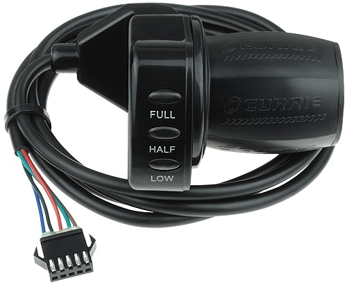 Twist Throttle with Power Meter for 24 Volt eZip, IZIP, Schwinn, GT, and Mongoose Electric Scooters and Bikes 