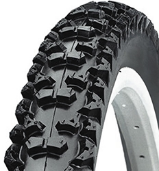 18x1.95 Knobby Tread Electric Scooter and Bike Tire 