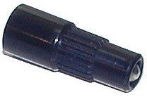 3/4" Black Plastic Valve Stem Extender 