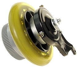 5-1/2" Rear Wheel with Solid Urethane Tire 