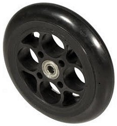 5-1/2" Front Wheel with Solid Urethane Tire 