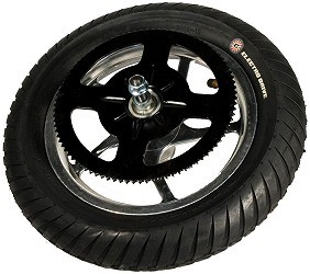 Rear Wheel Assembly for Ezip 750 & 900 Electric Scooter 