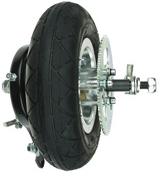 Rear Wheel for Chain Drive Razor E200 and E200S Electric Scooters Version 5-27 