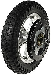 Rear Wheel Assembly for Razor MX350 Version 1-8 and ZR350 Version 1-8 Dirt Bike 